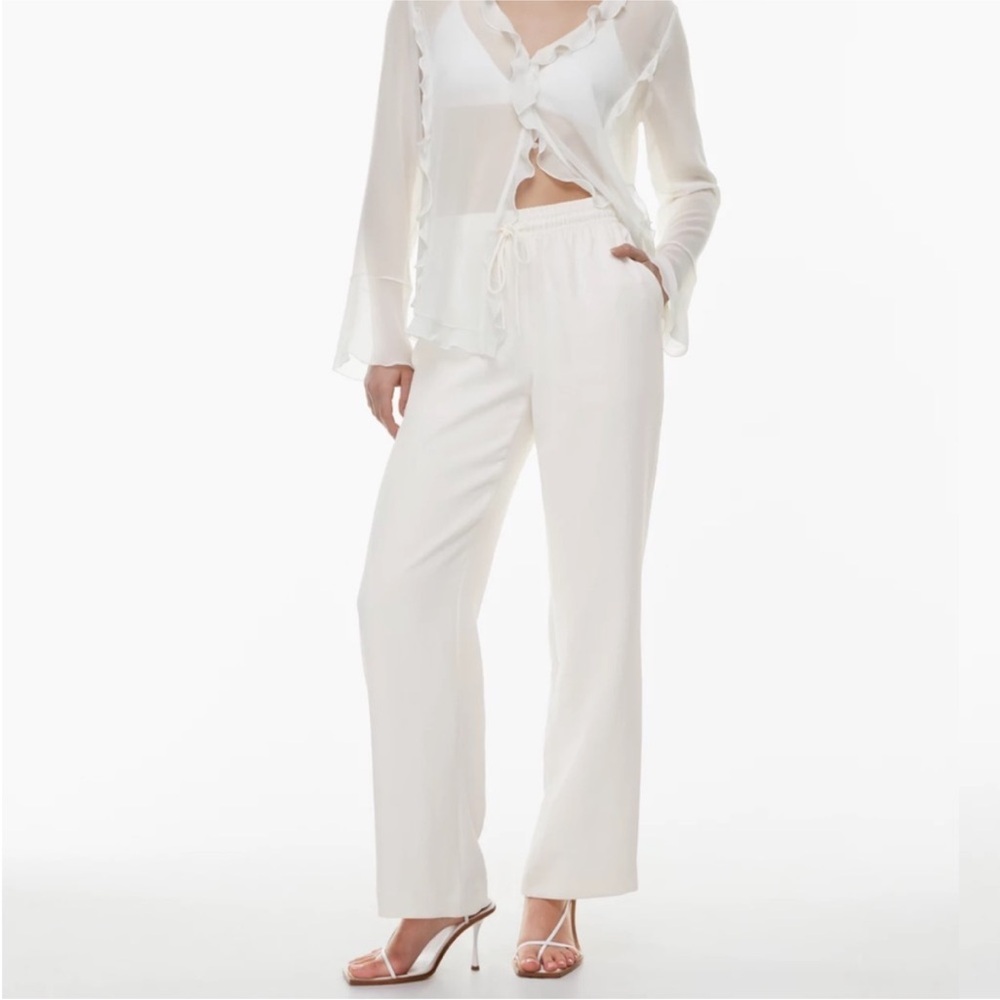 Aritzia Wilfred Thesis Pants in Light Birch XS